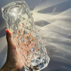 16 Colors Diamond Rose Crystal Touch Lamp - My Store