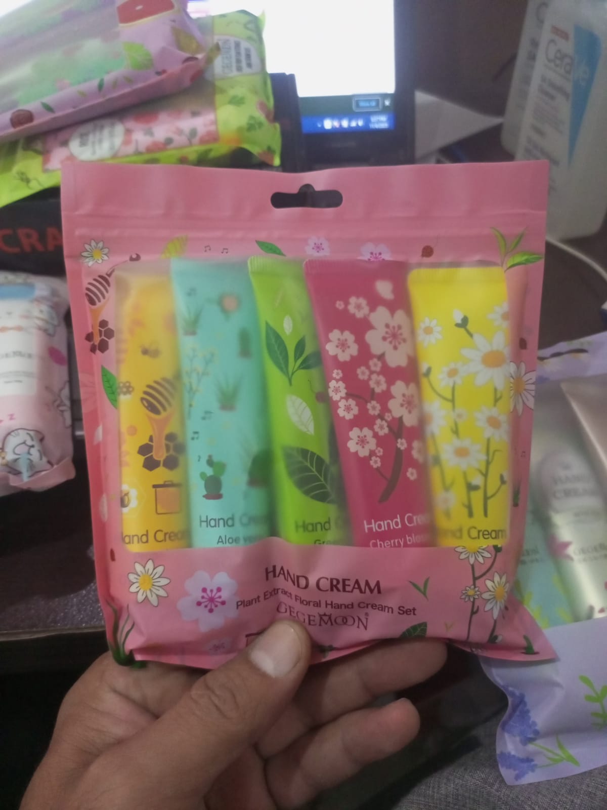 5pcs Plant & Fruit Fragrance Hand Cream Set - My Store