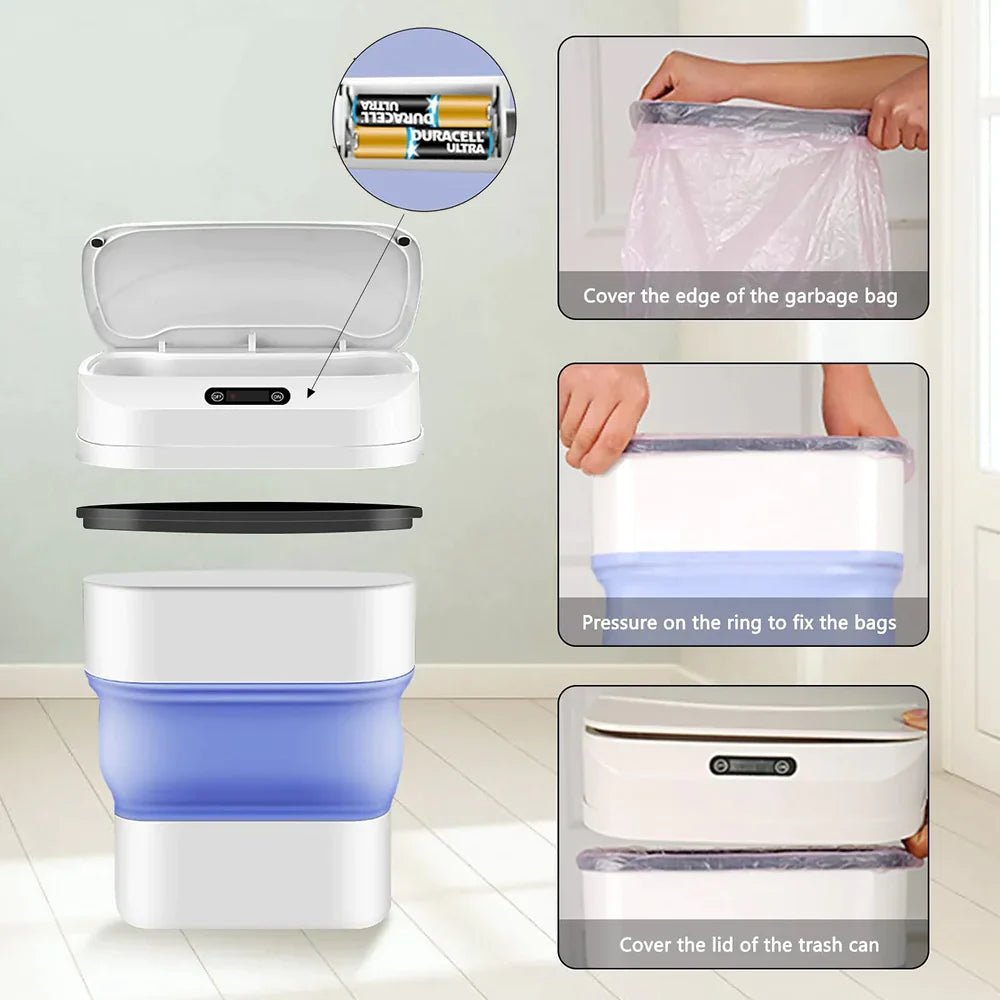 Automatic sensor dustbin cell operated - My Store